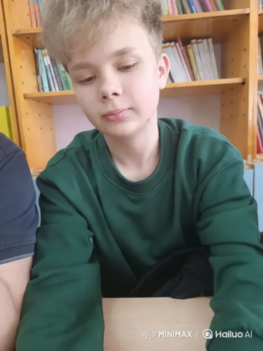 Young Person in Cozy Room with Books – AI Generated Video | Hailuo AI
