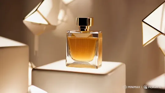 Luxurious Futuristic Perfume Display in 8k HD – AI Generated Video | Hailuo AI