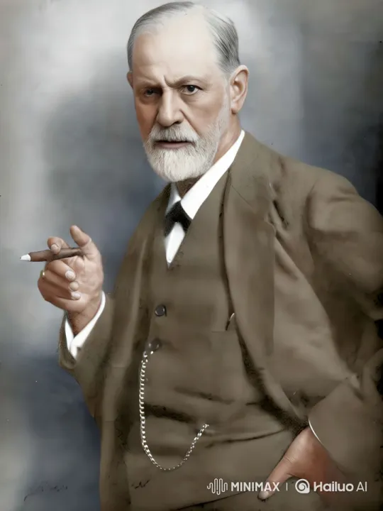 Formal Freud: Interview on Podcast with Aesthetic Setting – AI Generated Video | Hailuo AI