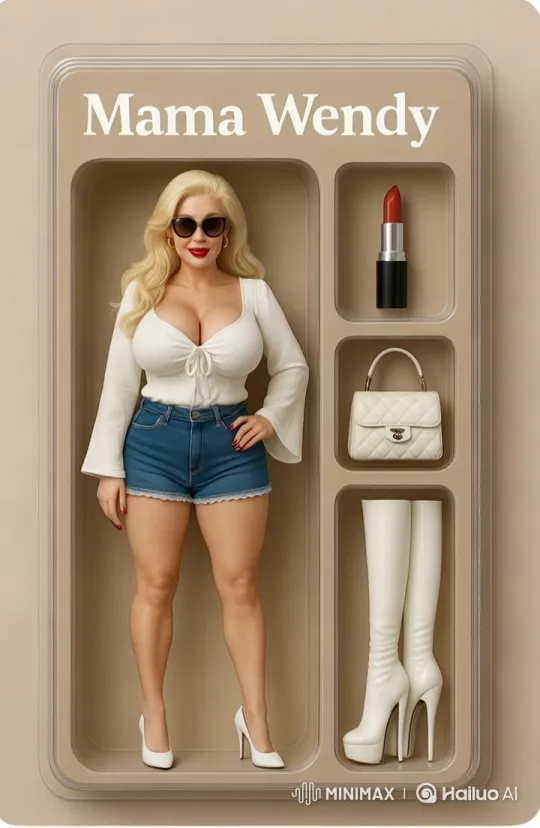 Live2D Animation Showcases Elegant Woman in Display Case – AI Generated Video | Hailuo AI