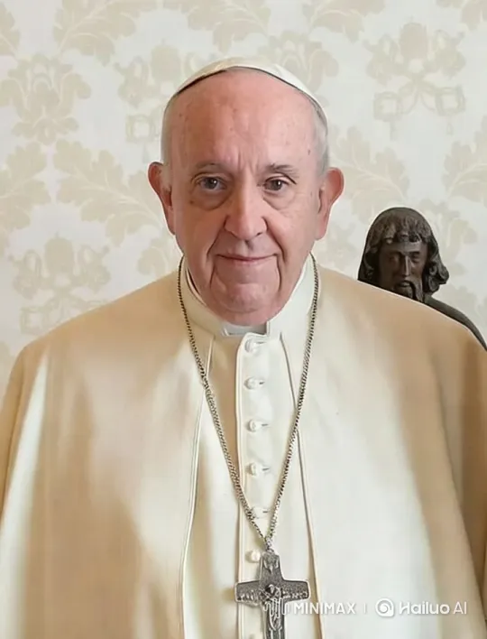 Jesus and Pope Francis Ascend to Sky Paradise in Rocket Chariot – AI Generated Video | Hailuo AI