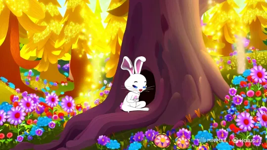 1. Enchanted Valley with Starry-Eyed Rabbit
2. Colorless Forest and Melancholic Rabbit
3. Squirrel Nemo Gives a Crystal Shard
4. Deer Rose Offers a Green Shard – AI Generated Video | Hailuo AI