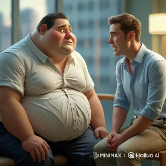 Raj and Aman Discuss Health and Wellness in Office Setting – AI Generated Video | Hailuo AI
