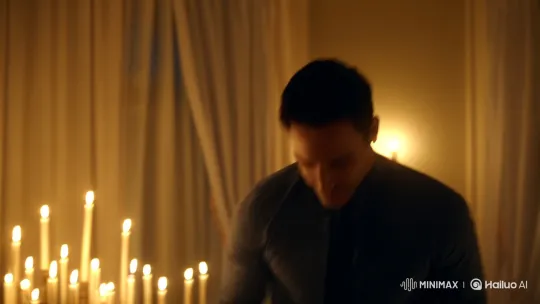 Romantic Candlelit Proposal Captured on Camera – AI Generated Video | Hailuo AI