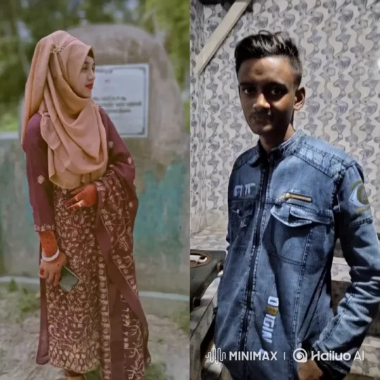 Two Individuals in Distinctive Styles and Environments – AI Generated Video | Hailuo AI