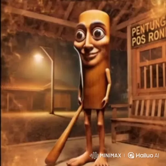 Wooden Figure Prepares for a Tense Confrontation – AI Generated Video | Hailuo AI