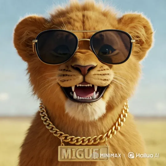 Miguel the Lion: Graceful Journey Across the Savannah – AI Generated Video | Hailuo AI
