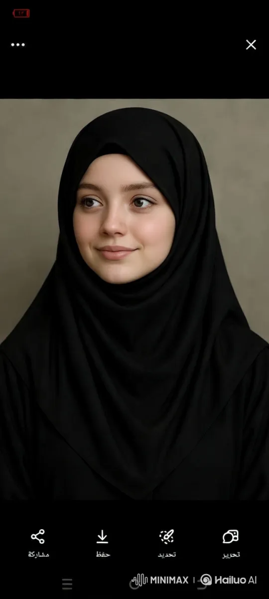 Muslim Girl on White Horse in Granada's Market – AI Generated Video | Hailuo AI