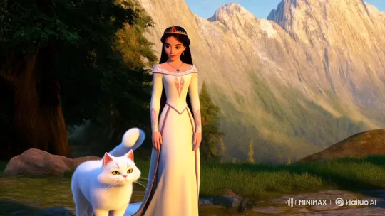 Princess Elira of Velmorra: A Journey Between Beauty and Prophecy – AI Generated Video | Hailuo AI
