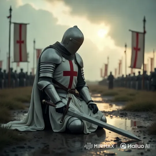 Templar Knight Epic Scene in Ultra HD 8K – AI Generated Video | Hailuo AI