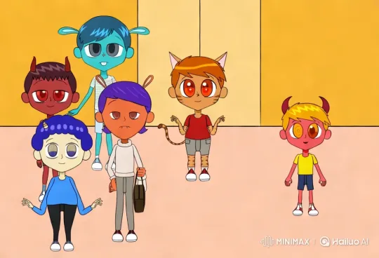 Animated Characters Prepare for Intense Confrontation – AI Generated Video | Hailuo AI