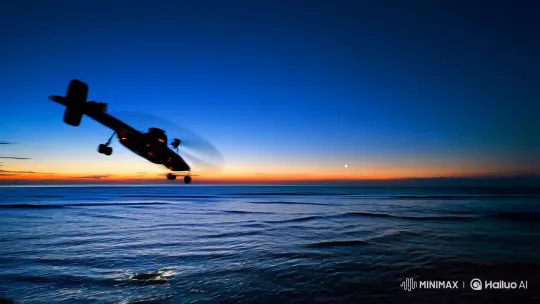 Moonlit Beach Oasis with Vibrant Nightlife Celebration – AI Generated Video | Hailuo AI