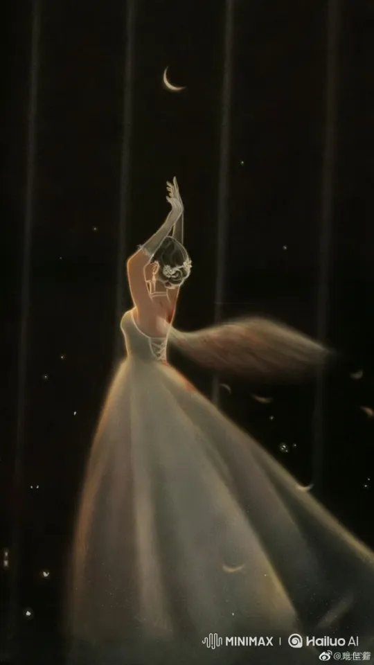 Ethereal Ballerina Dance in Moonlit Grace – AI Generated Video | Hailuo AI
