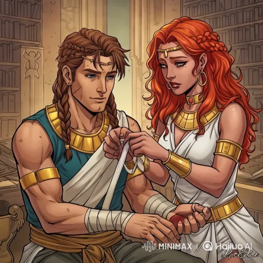Ancient Library: A Tale of Care and Connection – AI Generated Video | Hailuo AI