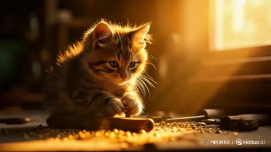 Golden Sunset: Mhwe's Craftsmanship in Live2D – AI Generated Video | Hailuo AI