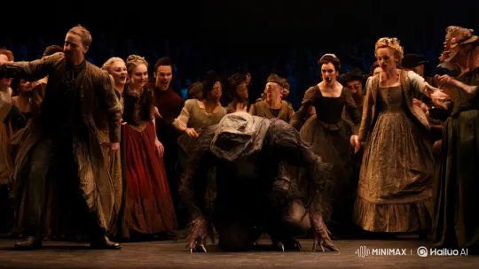 Theatrical Performance: Shocking Transformation from Creature to Emma Watson – AI Generated Video | Hailuo AI
