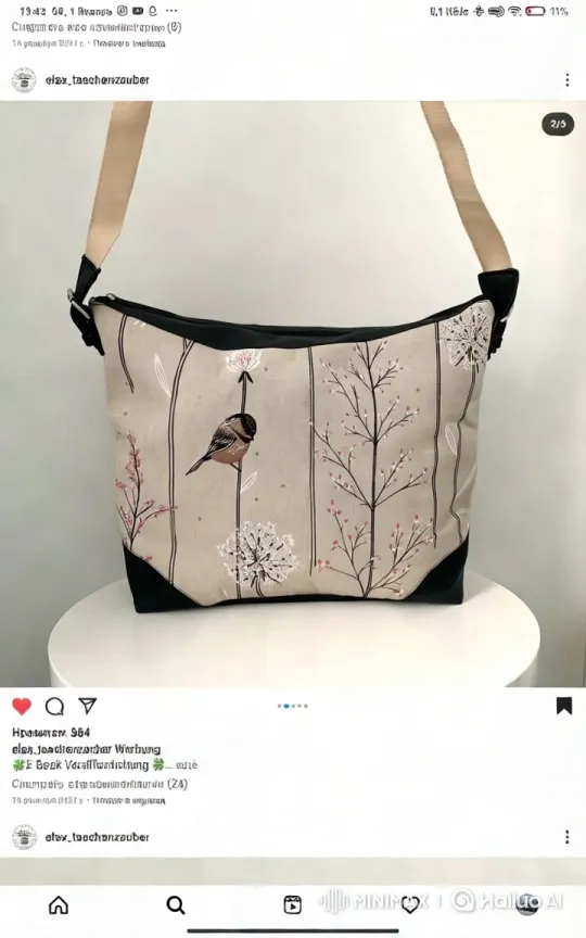 Dynamic Artistry: Handbag Design with Scattering Flowers – AI Generated Video | Hailuo AI