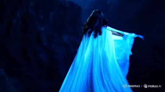 Megan Fox Enchants in Quicksilver with Mystical Dance and Kiss – AI Generated Video | Hailuo AI