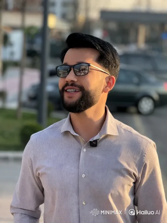 Late Afternoon Outdoor Scene with Man in Parking Lot – AI Generated Video | Hailuo AI