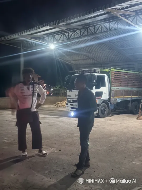 Intense Kungfu Showdown in Industrial Setting – AI Generated Video | Hailuo AI
