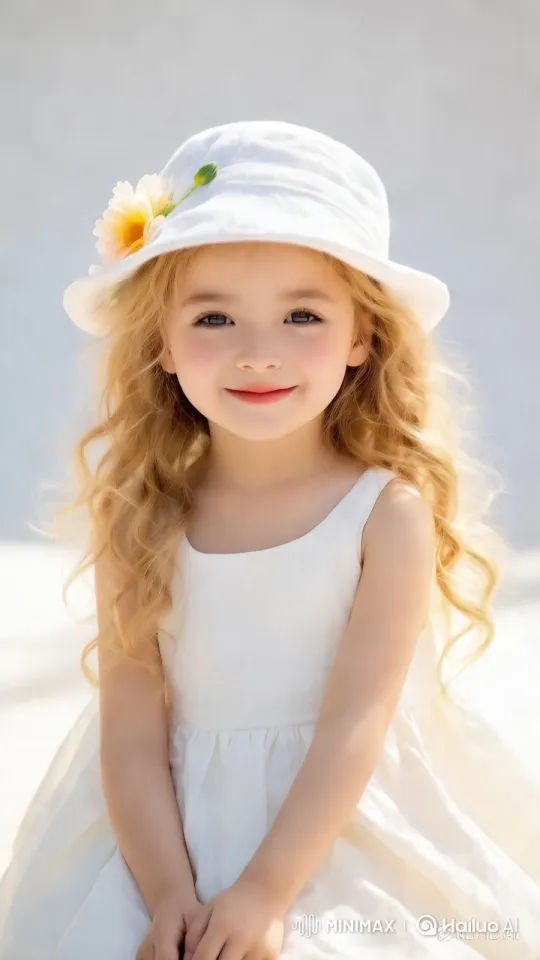 Aesthetic Capture of a Graceful Young Girl in Serene Light – AI Generated Video | Hailuo AI