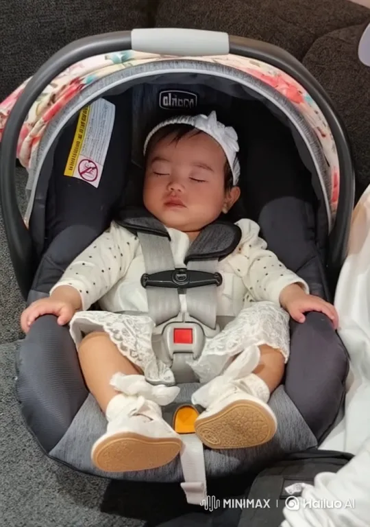 Baby Dances and Practices Kung Fu in Car Seat – AI Generated Video | Hailuo AI