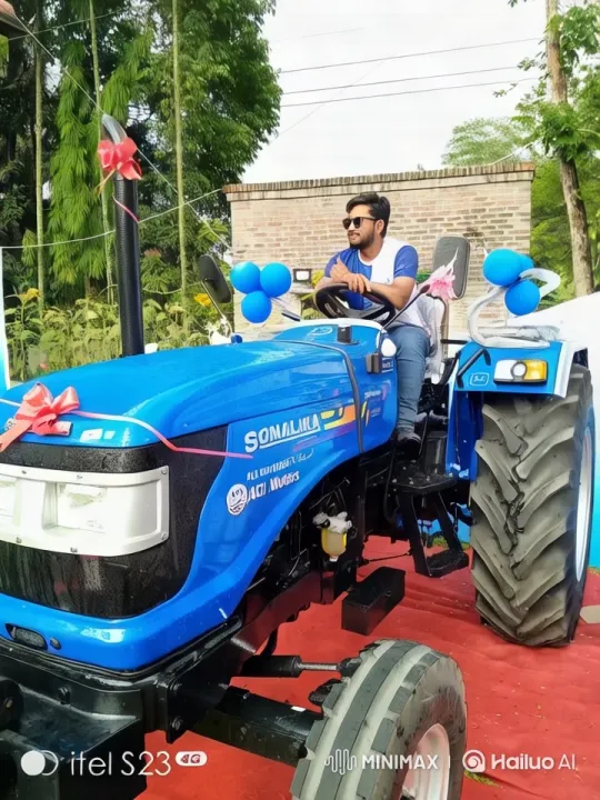 Aesthetic Showcase of Sonalika Tractor's Design and Operation – AI Generated Video | Hailuo AI