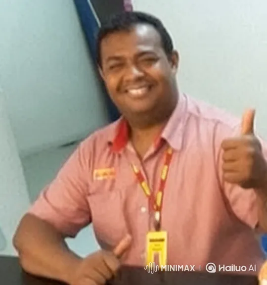 Person Maintains Smile During Week-Long Turn – AI Generated Video | Hailuo AI