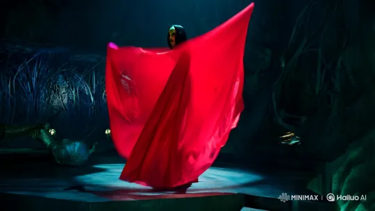Megan Fox Enchants with Poison Ivy Aesthetic in Dark Ritual – AI Generated Video | Hailuo AI