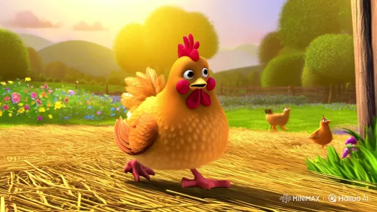 Charlie the Brave Chick's Farmyard Adventure – AI Generated Video | Hailuo AI