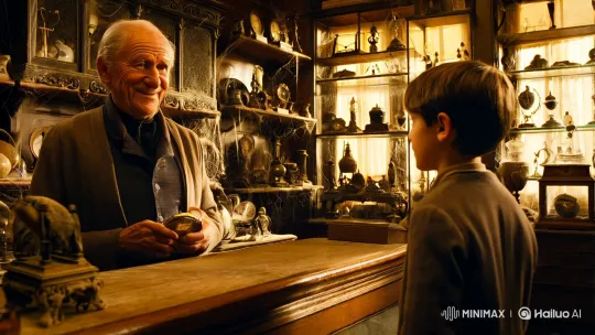 Antique Shop: A Tale of Time and Tradition – AI Generated Video | Hailuo AI