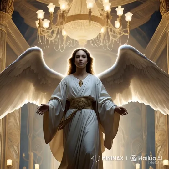 Angel of Inspiration Uplifts Struggling Artist – AI Generated Video | Hailuo AI