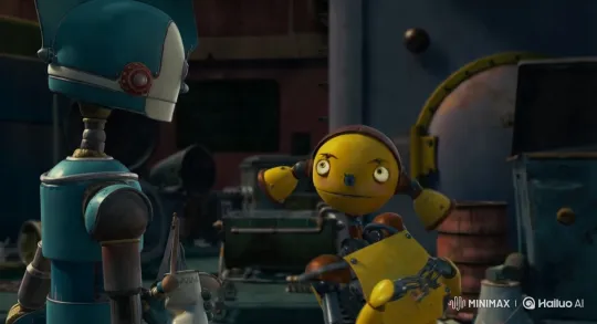Piper's Crush: A Yellow Robot's Admiration – AI Generated Video | Hailuo AI