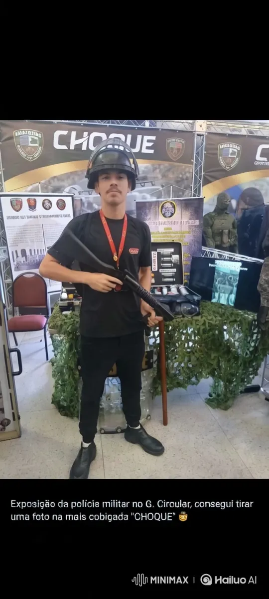 Military Police Exhibition Featuring the 'CHOQUE' Unit – AI Generated Video | Hailuo AI