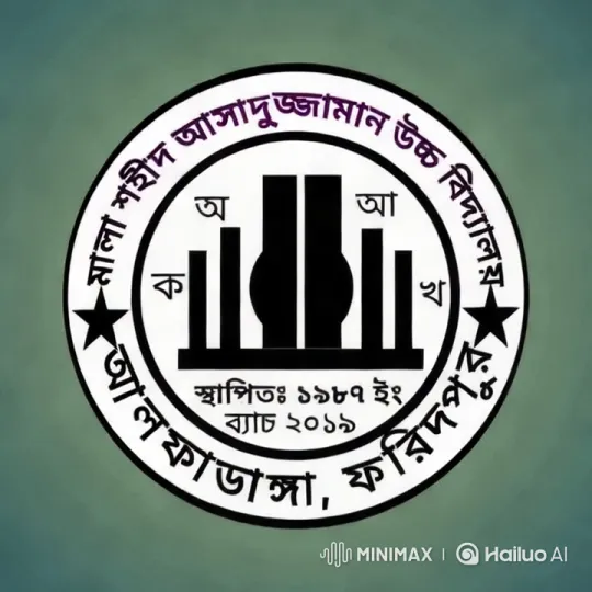 Mala Shaheed Asaduzzaman High School Emblem Tour – AI Generated Video | Hailuo AI