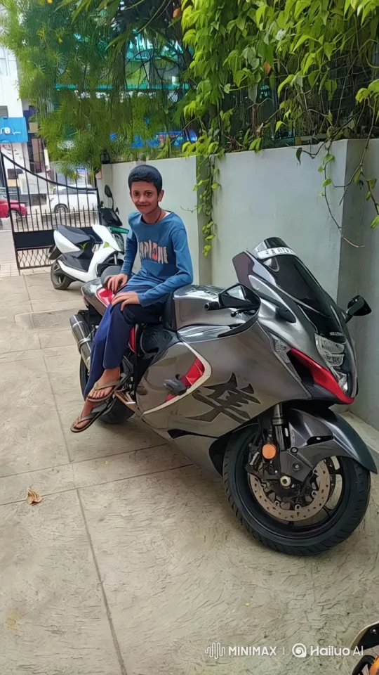 Boy Ascends into Sky on Rocket Motorcycle – AI Generated Video | Hailuo AI