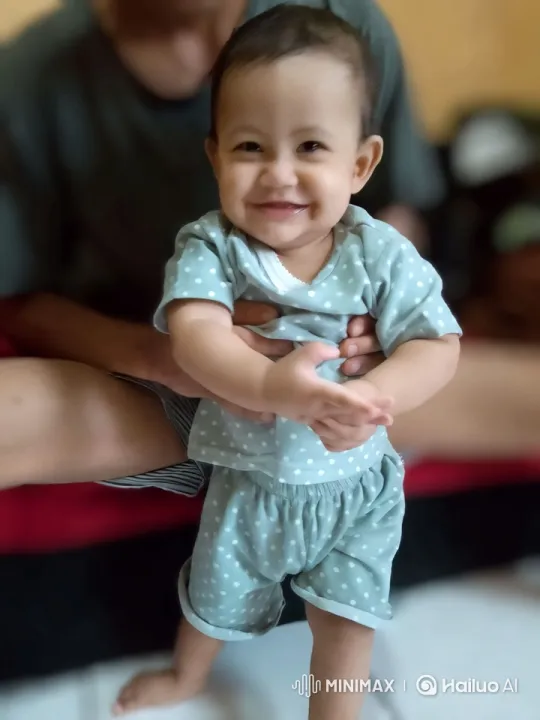 Baby in Polka-Dot Suit Performs Kungfu – AI Generated Video | Hailuo AI