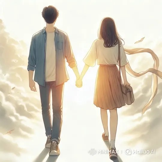 Lovers Walking into a Hopeful Future – AI Generated Video | Hailuo AI