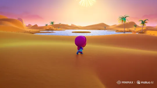 Vibrant Cartoon Journey Through Ethereal Landscapes – AI Generated Video | Hailuo AI