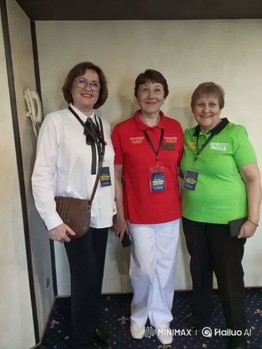 Three Women in Stylish Polos and Blouses – AI Generated Video | Hailuo AI