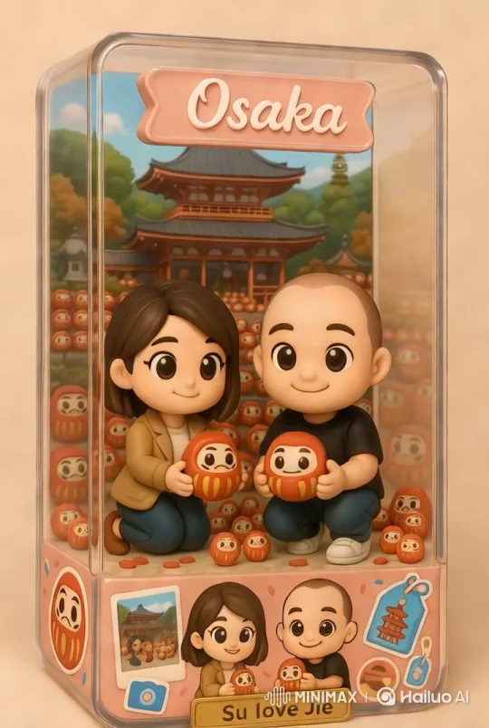 Traditional Japanese Temple Scene with Animating Figurines – AI Generated Video | Hailuo AI