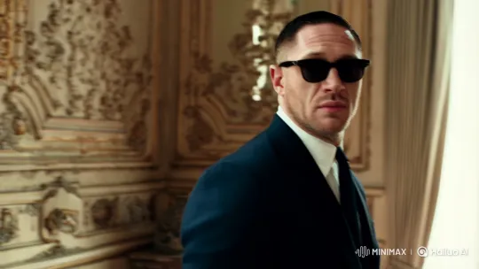 Tom Hardy's Charismatic Exit in Opulent Country House – AI Generated Video | Hailuo AI