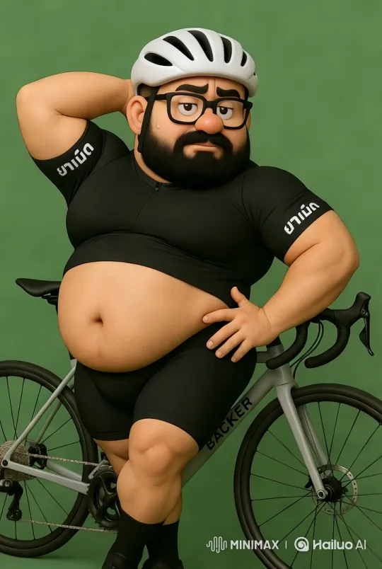 Cyclist Showcases Dance Skills with Sleek Bicycle – AI Generated Video | Hailuo AI