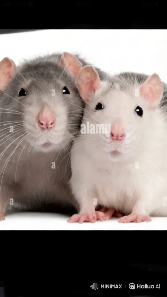 Aesthetic Playful Fight Between Two Rats – AI Generated Video | Hailuo AI