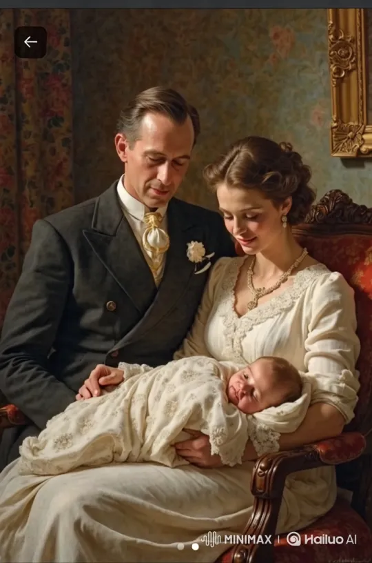 Family Portrait in Elegant Setting – AI Generated Video | Hailuo AI