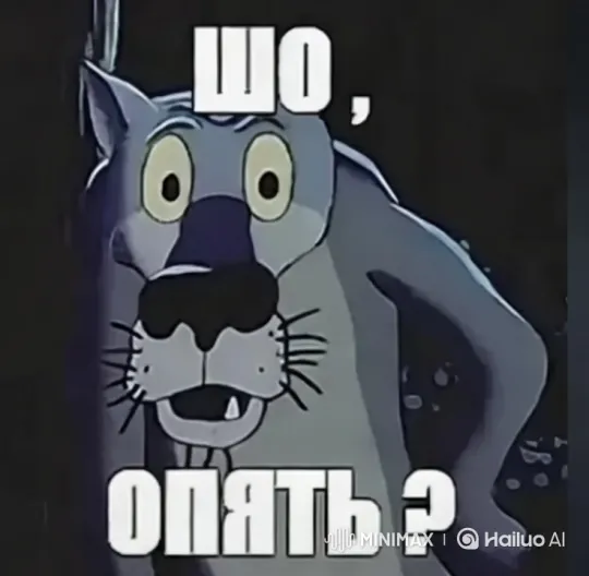 Wolf Reacts to Surprise with Dramatic Camera Work – AI Generated Video | Hailuo AI