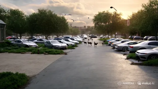 Post-Human World: Nature Reclaims Urban Landscapes – AI Generated Video | Hailuo AI