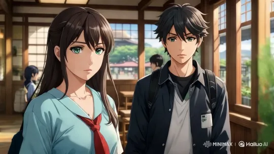 Serene Japanese Room: Young Couple's Intimate Moment – AI Generated Video | Hailuo AI
