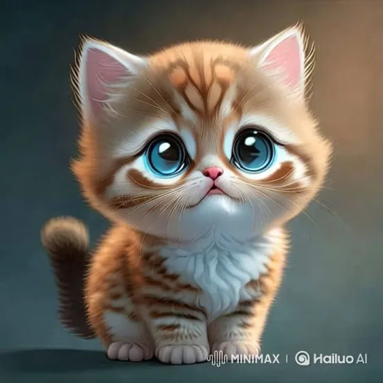 Adorable Kitten Showcased in High Aesthetic Video – AI Generated Video | Hailuo AI