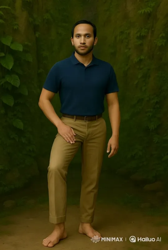 Man Transplants Small Tree into Terrarium Jar – AI Generated Video | Hailuo AI